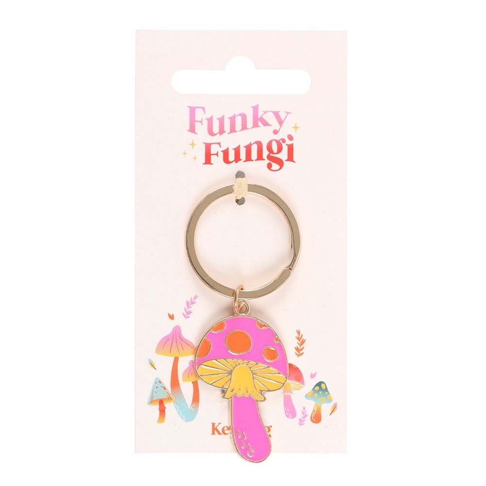 Something Different - Funky Fungi Mushroom Sleutelhanger - Multicolours